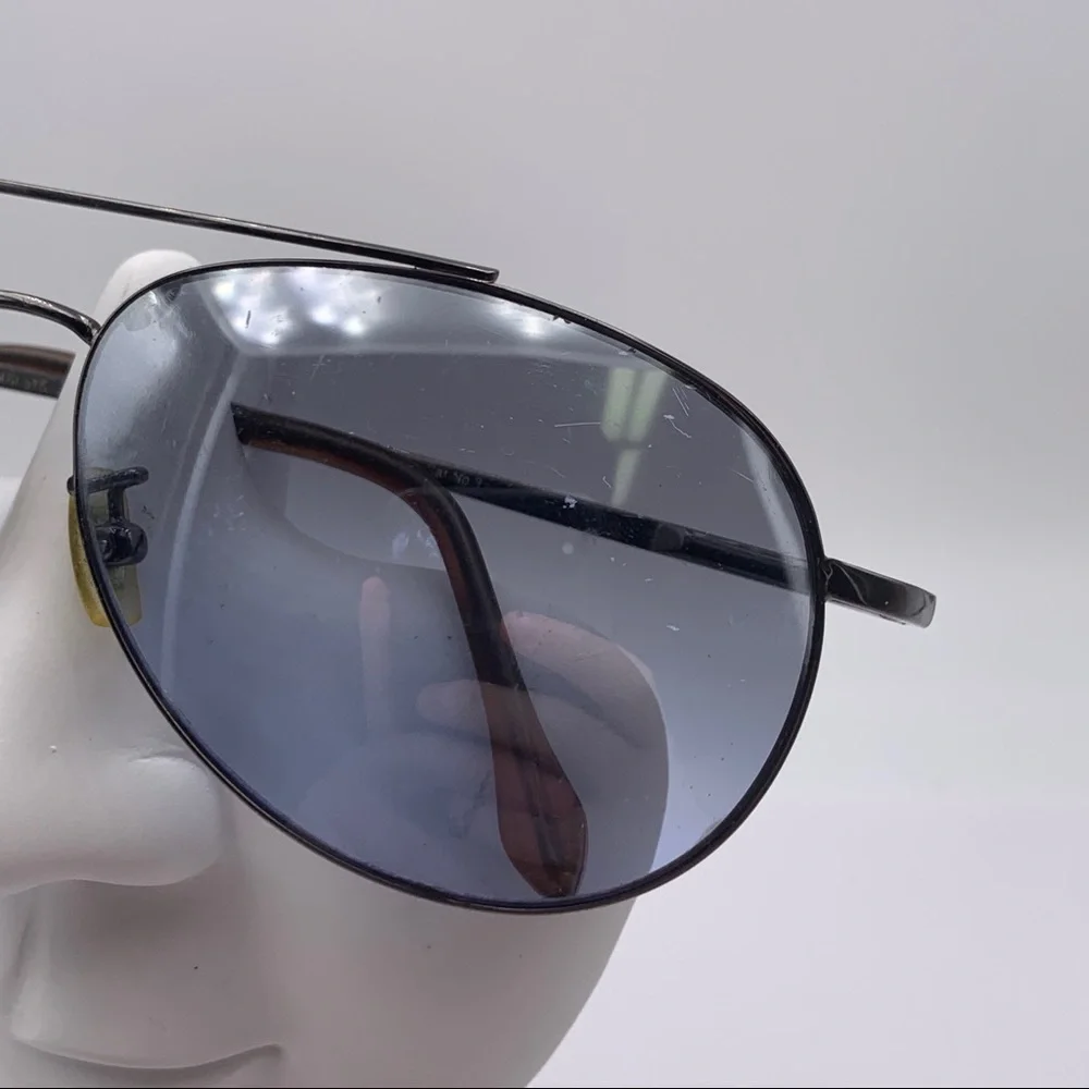 Vintage Gunmetal Aviator Sunglasses Frames